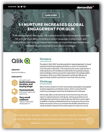 DemandLab Revenue Ecosytem framework info sheet