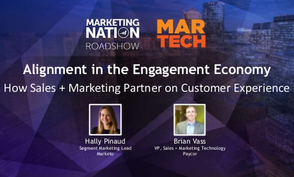 Martech conference presentation: Alignment in the Engagement Economy