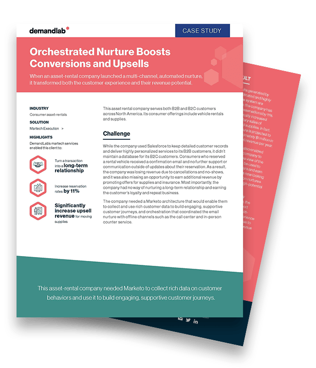 DemandLab - Case Study - Orchestrated Nurture