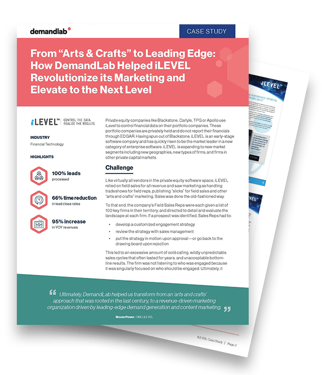 DemandLab - Case Study - iLEVEL Automation