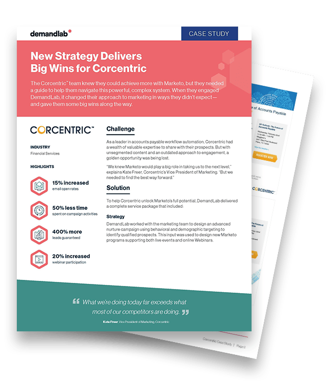 DemandLab - Case Study - corcentric