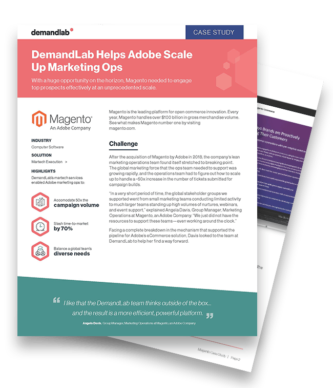 DemandLab - Case Study Adobe Magento Scale MOps