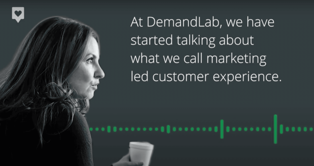 Rhoan Morgan, CEO of DemandLab discussing marketing-led customer experience