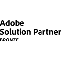 Adobe Solution Partner Bronze logo badge