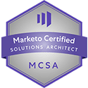 Marketo Certified Solutions Architect badge